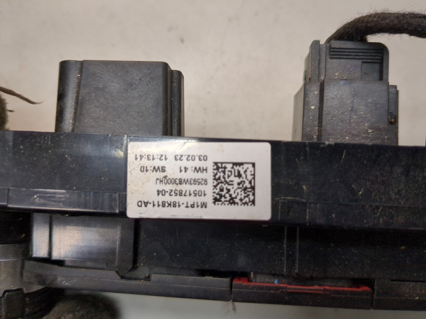 Переключатель отопителя