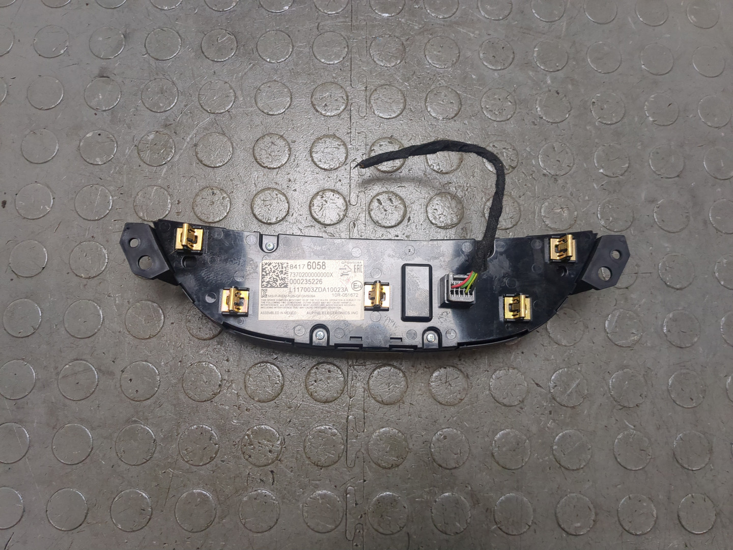 Переключатель отопителя