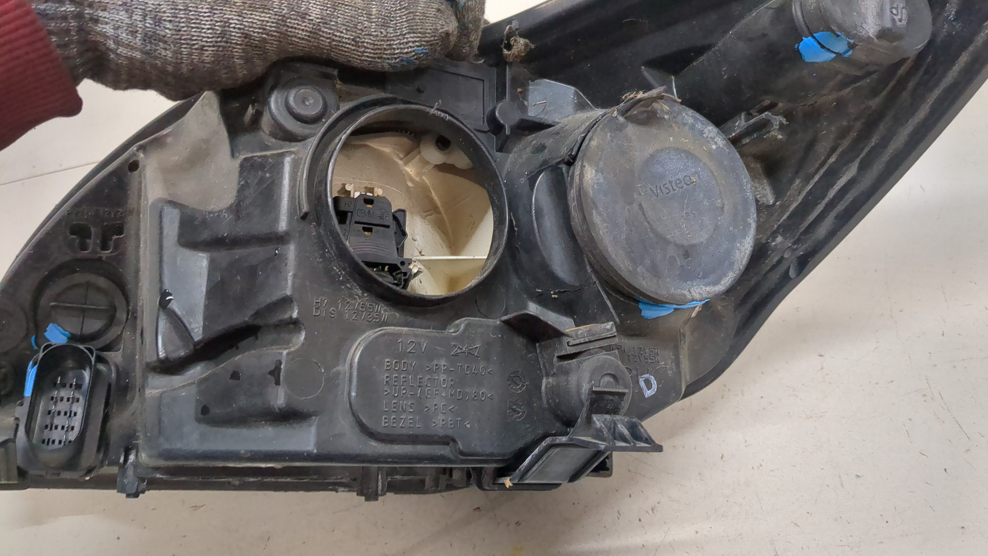 Фара правая