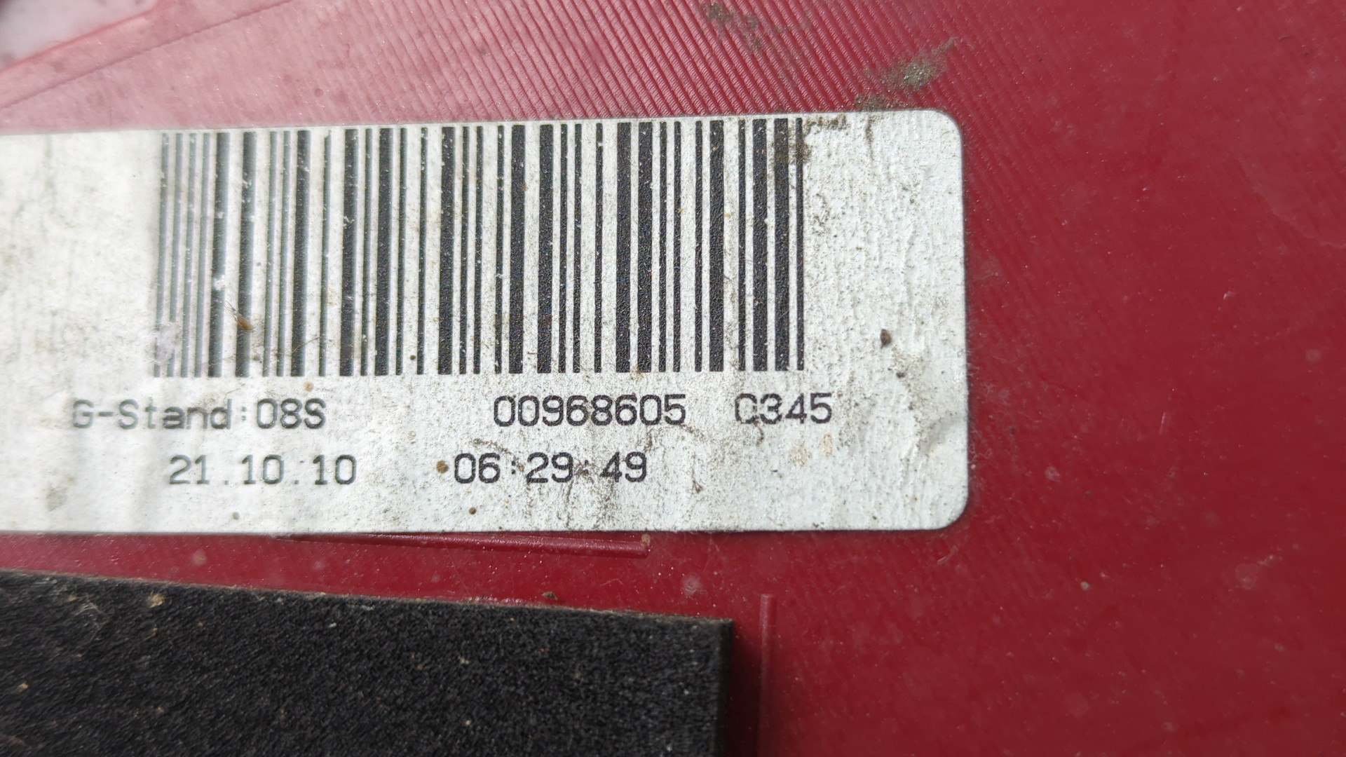 Фонарь задний левый