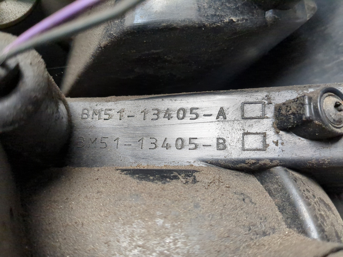 Фонарь задний левый