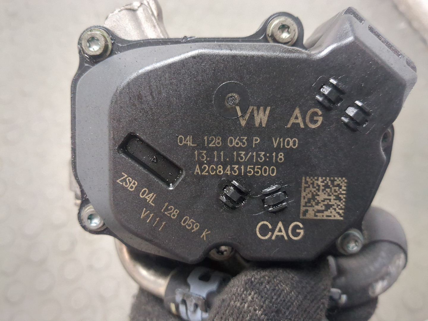 Заслонка дроссельная электрическая