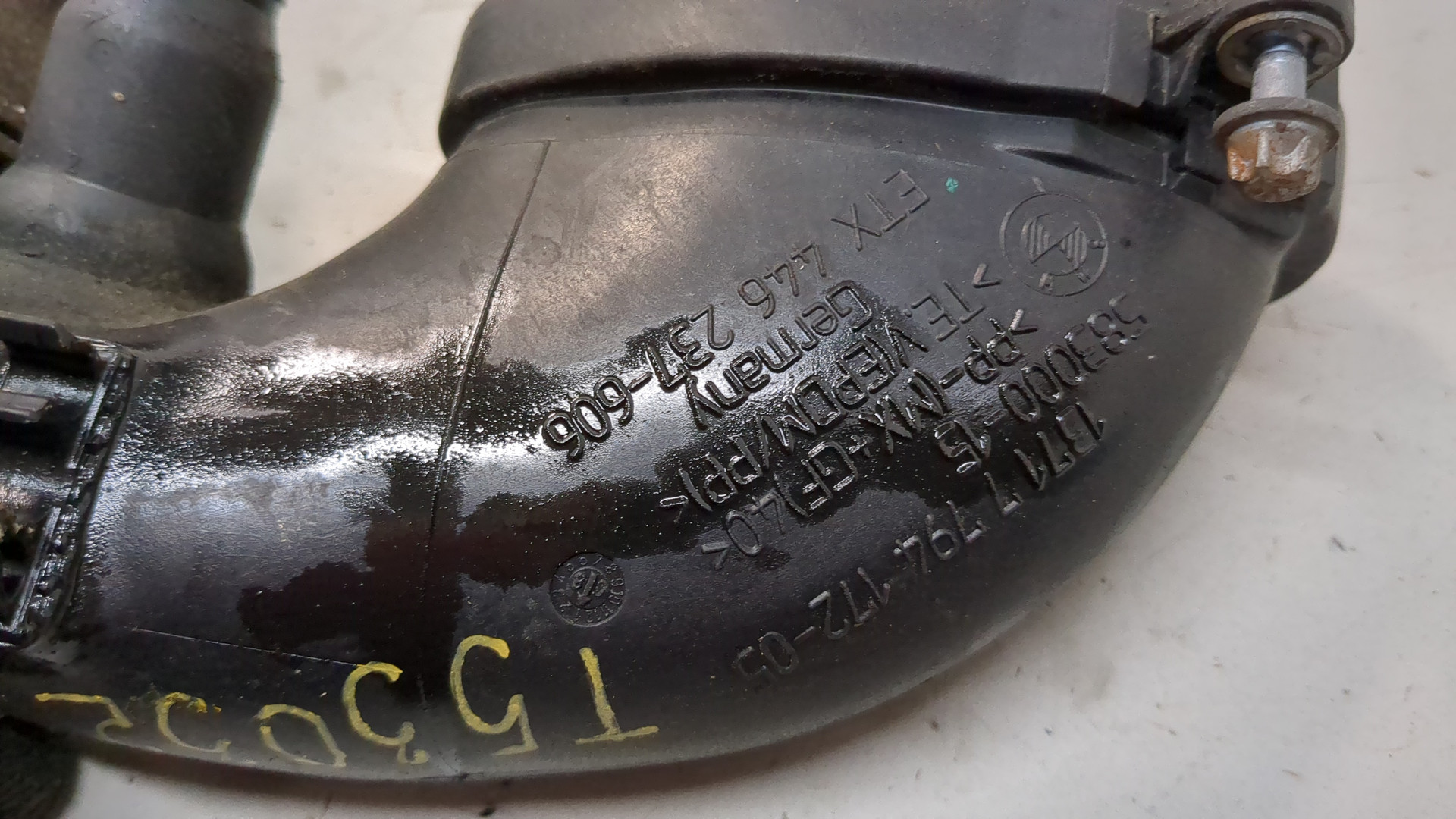 Патрубок интеркулера