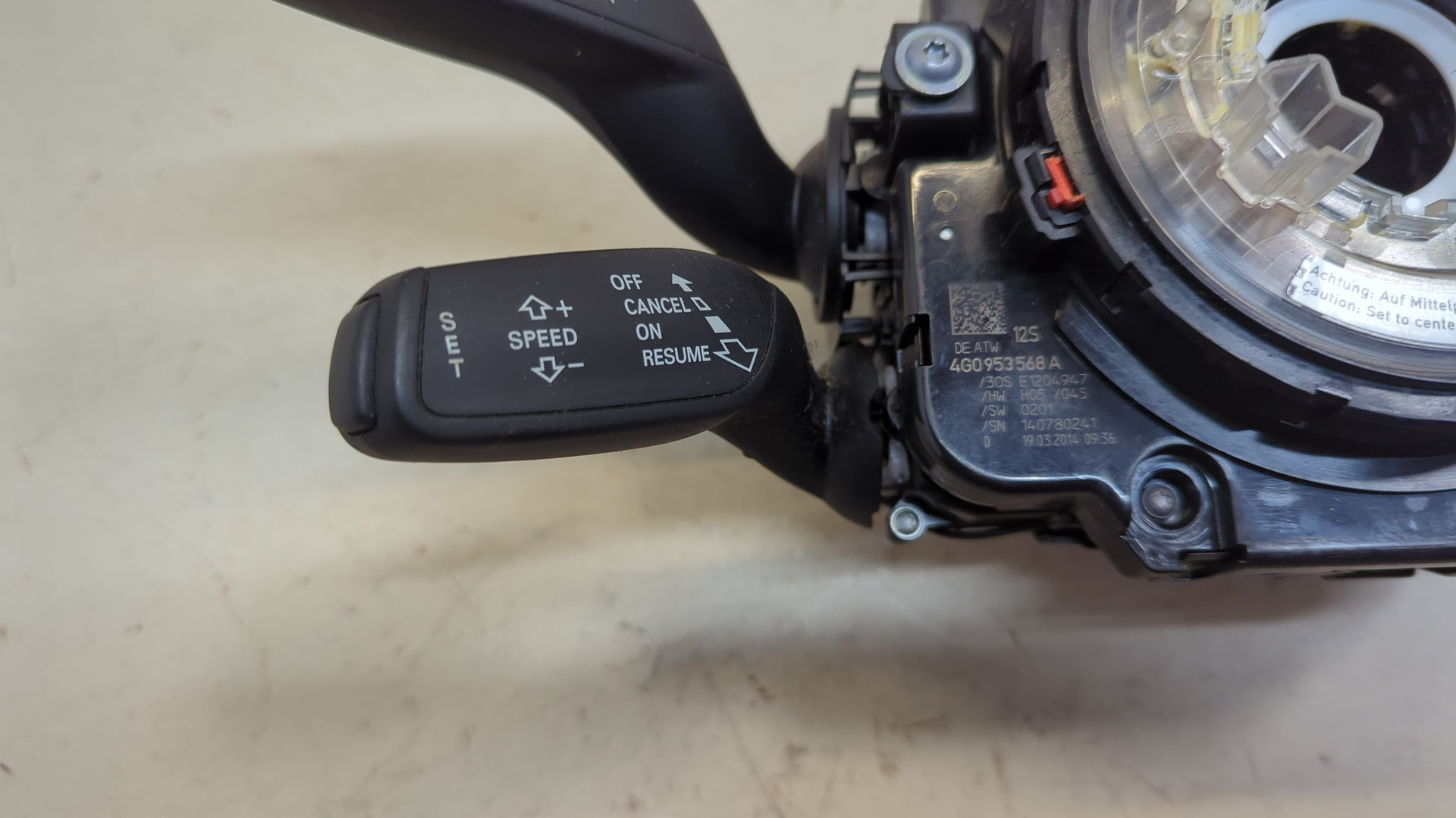 Переключатель подрулевой