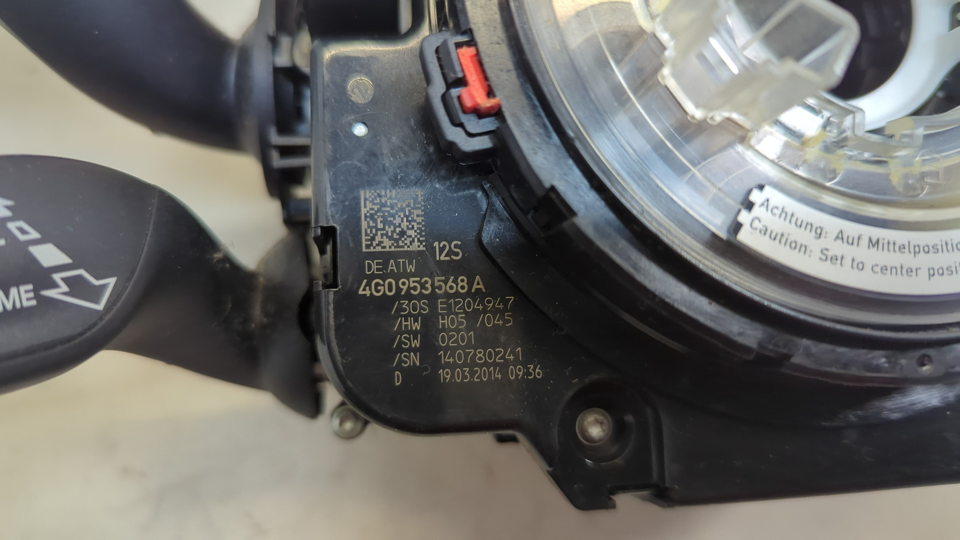 Переключатель подрулевой