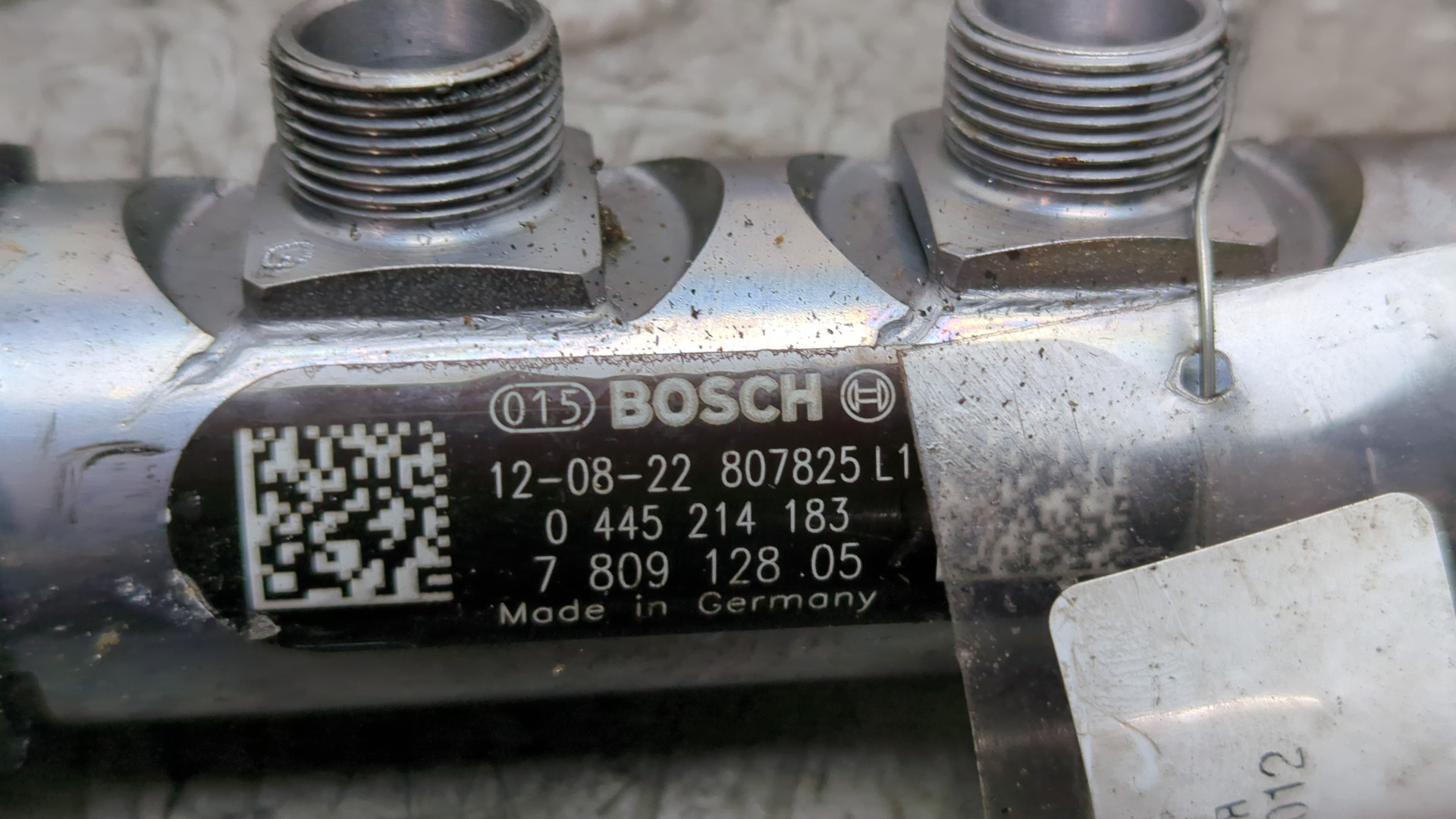 Рейка топливная (рампа)