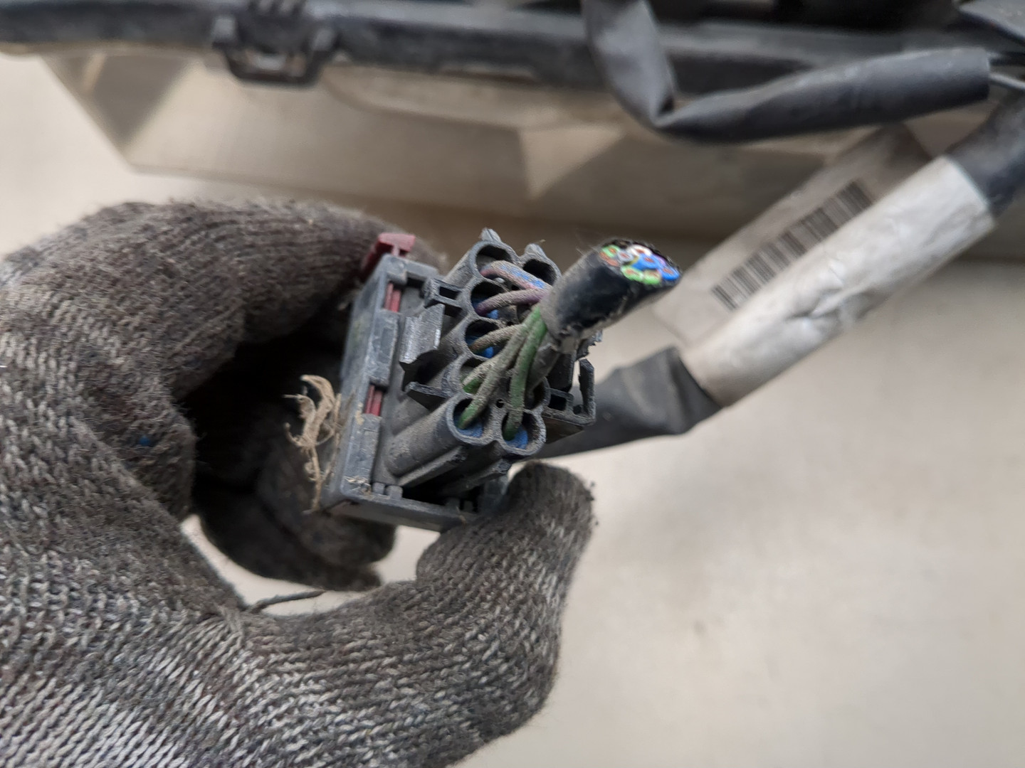 Фара правая