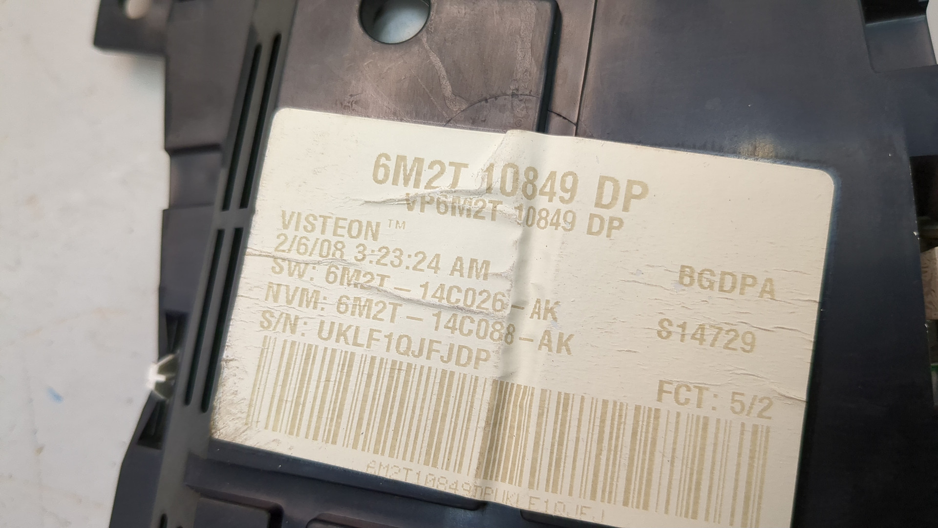 Панель приборов