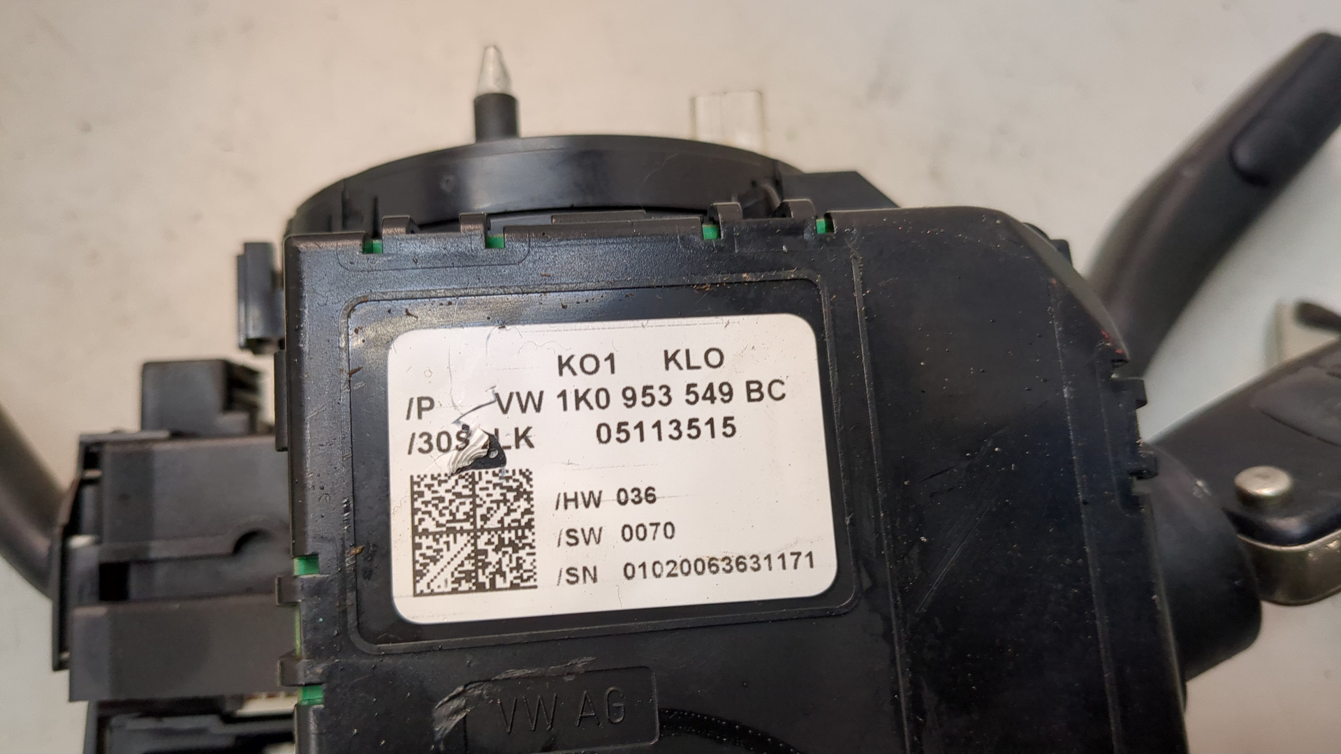 Переключатель подрулевой