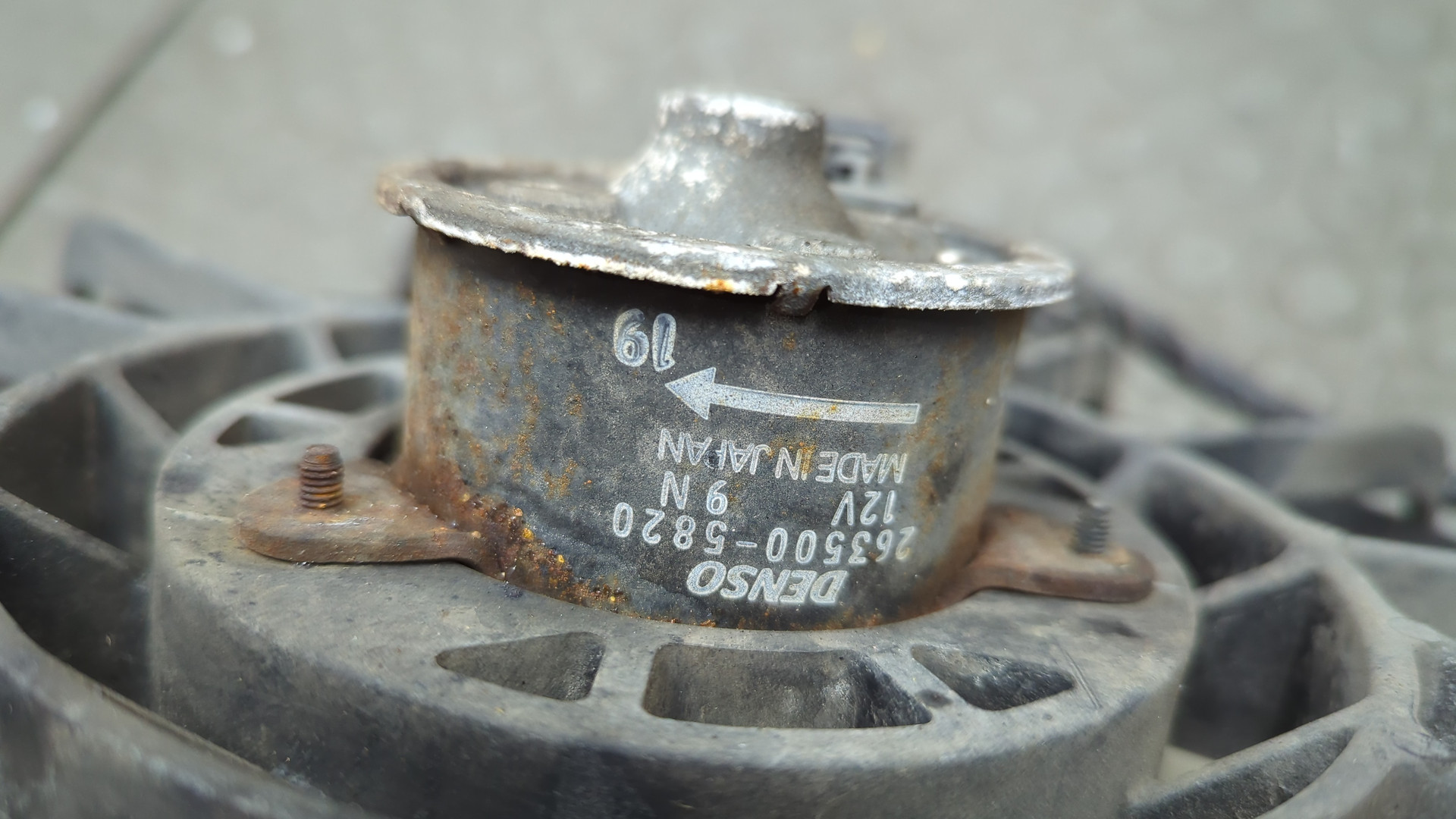 Вентилятор радиатора