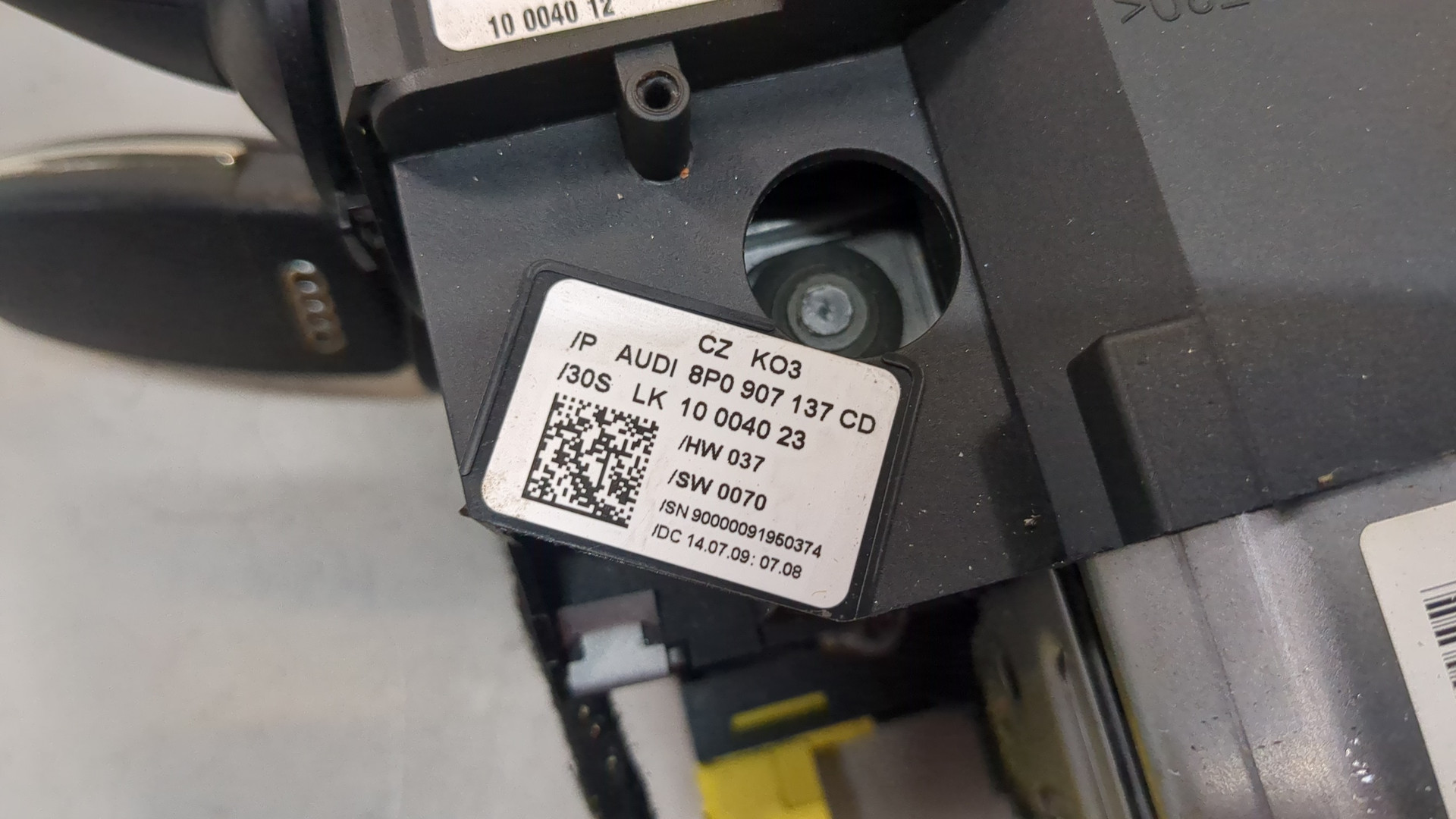 Переключатель подрулевой