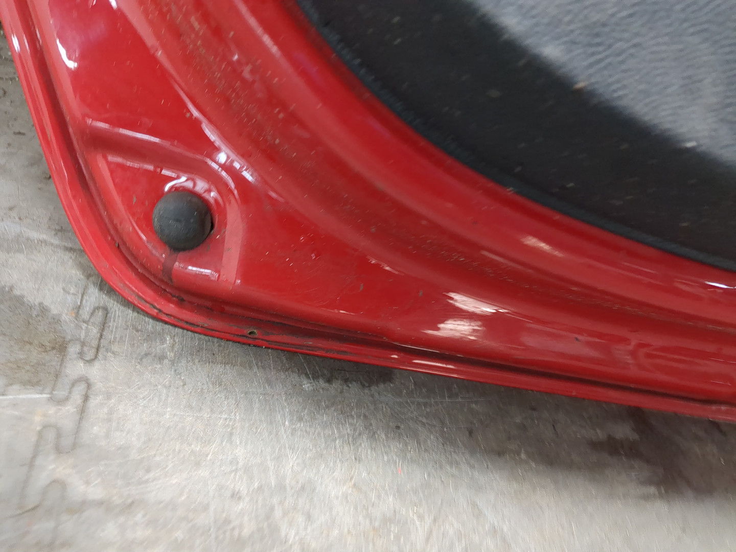 Дверь задняя левая