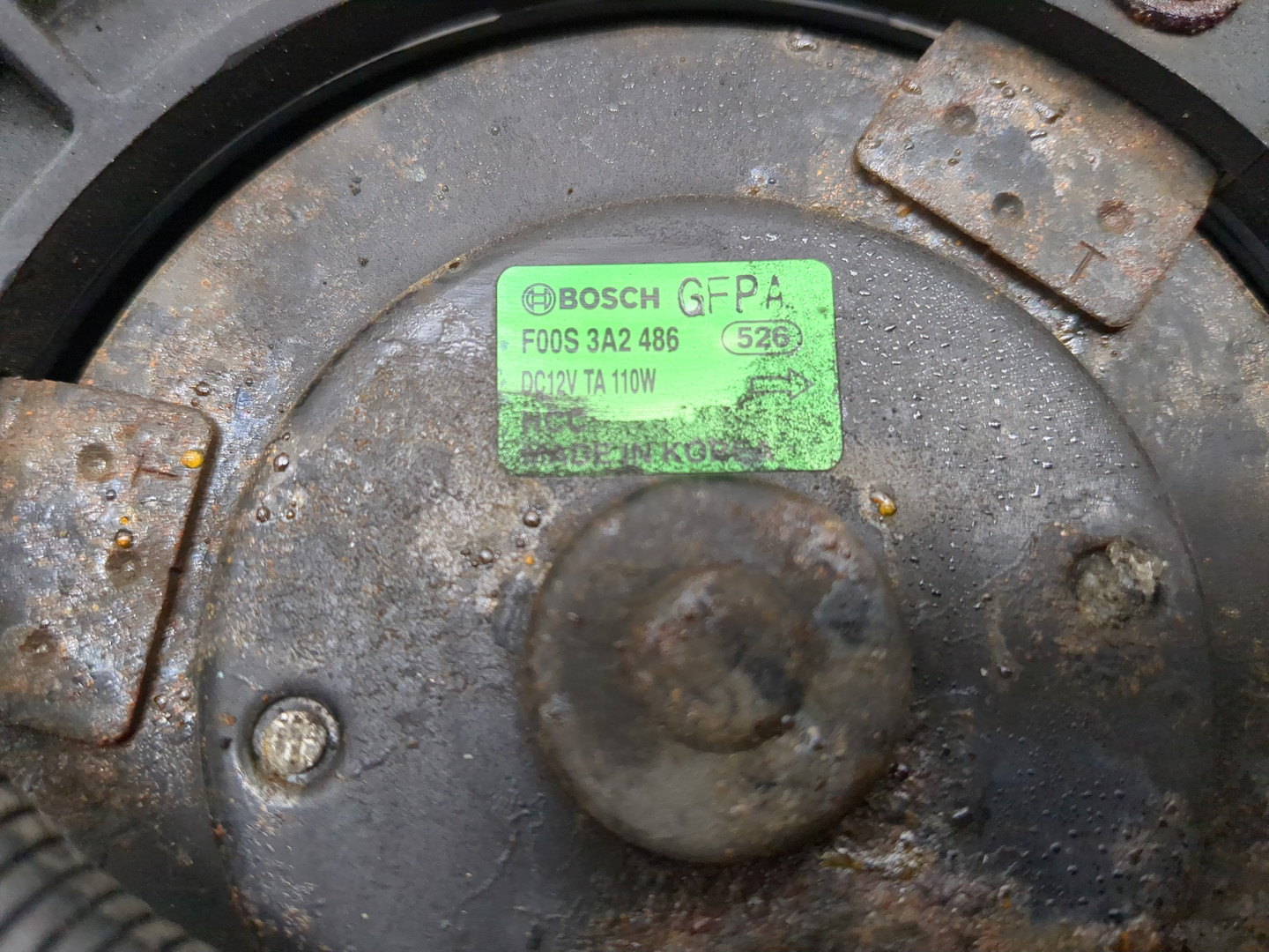 Вентилятор радиатора