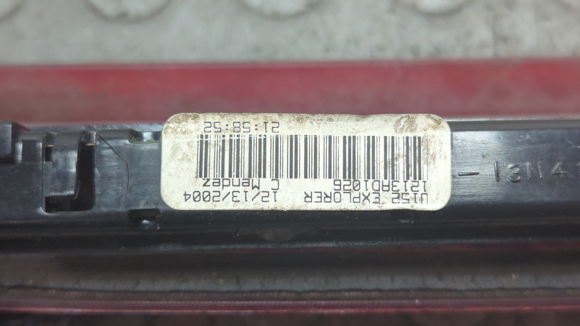 Фонарь задний (стоп сигнал)