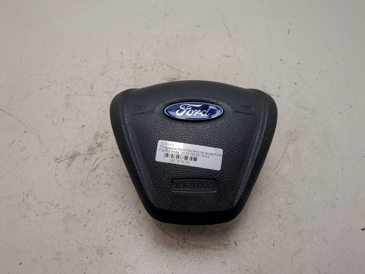 Подушка безопасности в рулевое колесо