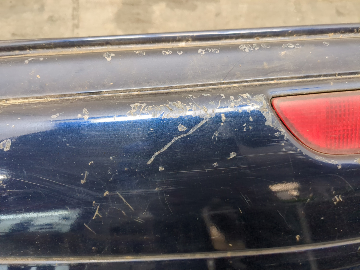 Бампер задний