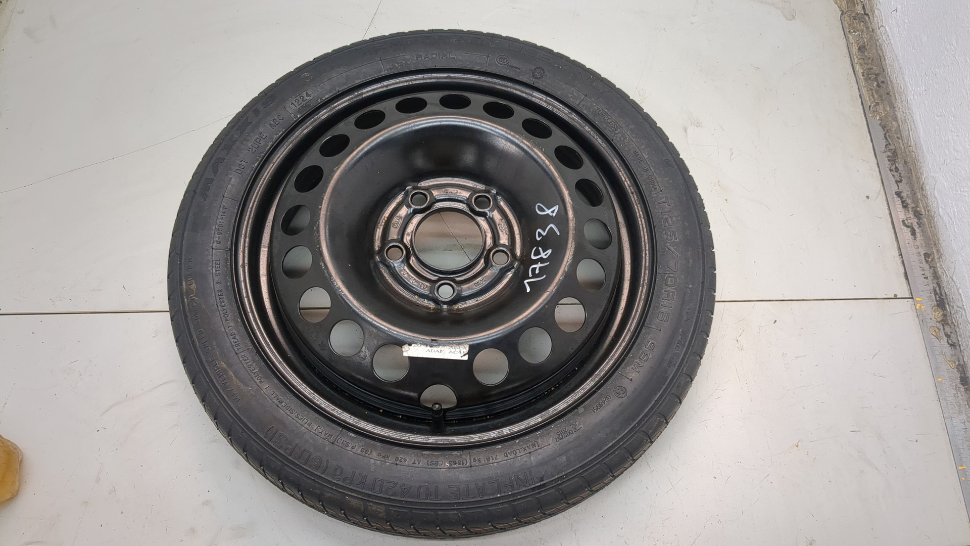 Диск запасного колеса/докатка