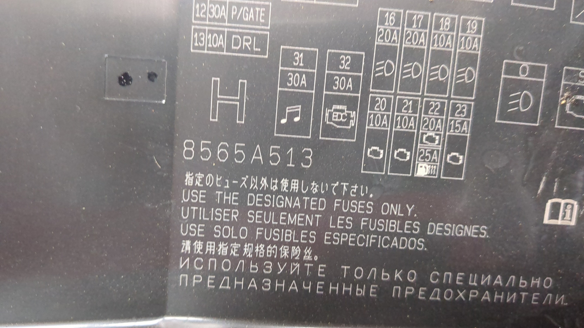 Блок предохранителей