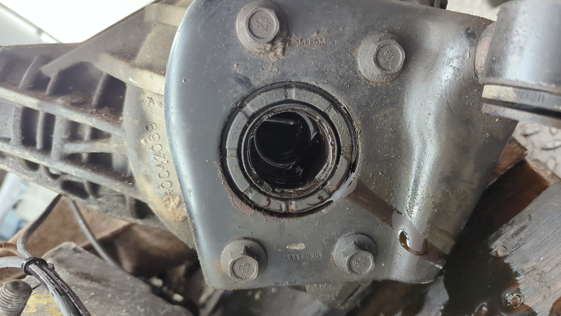 Редуктор переднего моста