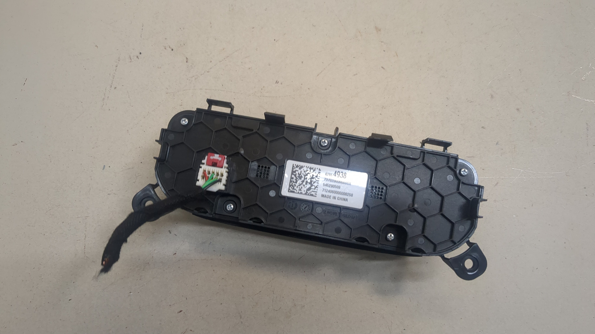 Переключатель отопителя