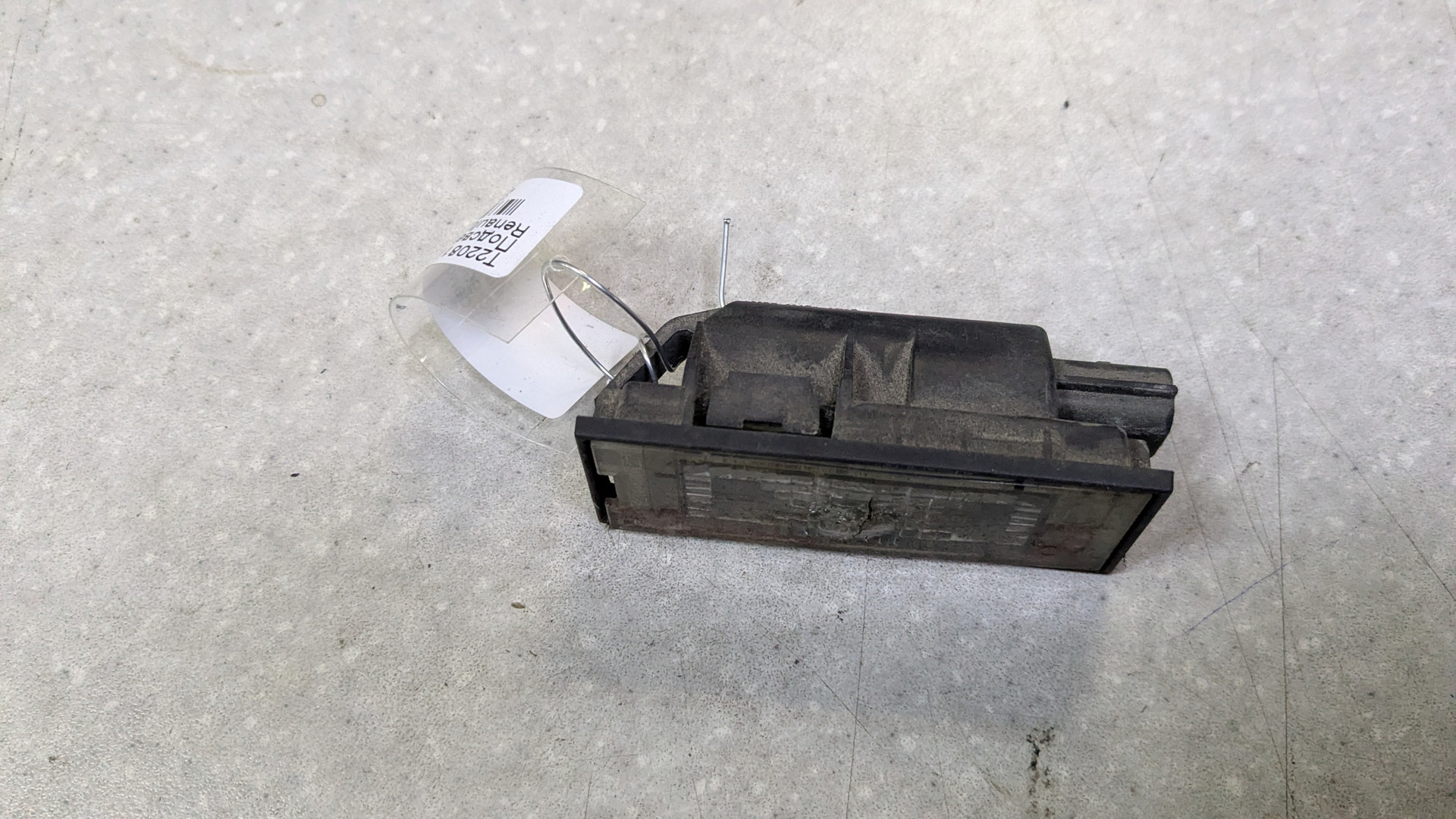 Фонарь подсветки номера