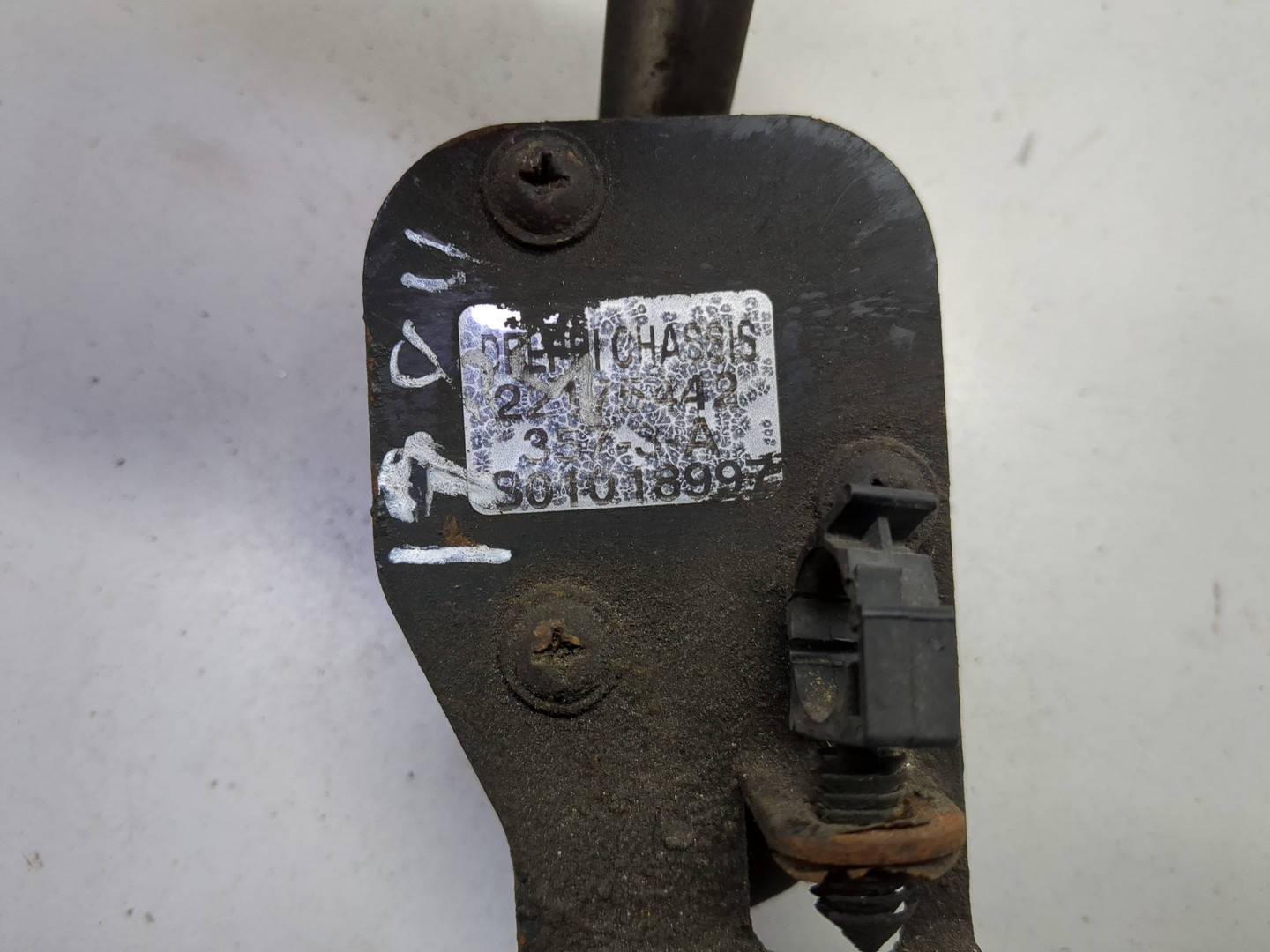 Датчик регулировки дорож. просвета