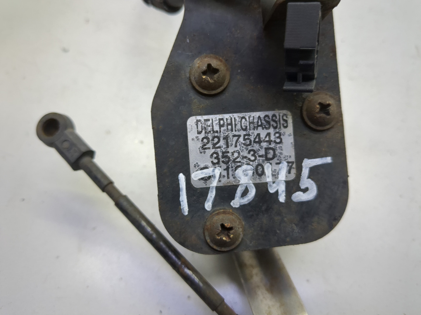 Датчик регулировки дорож. просвета