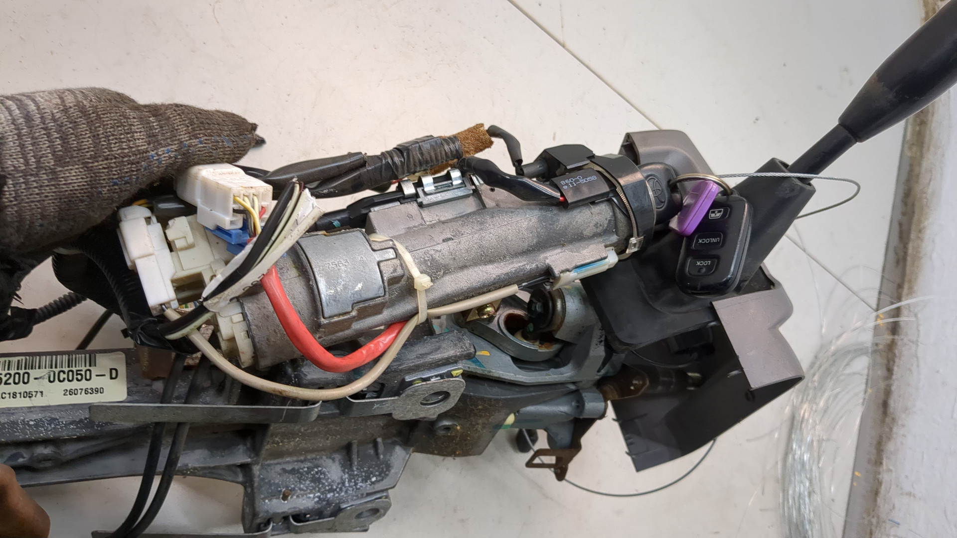 Колонка рулевая