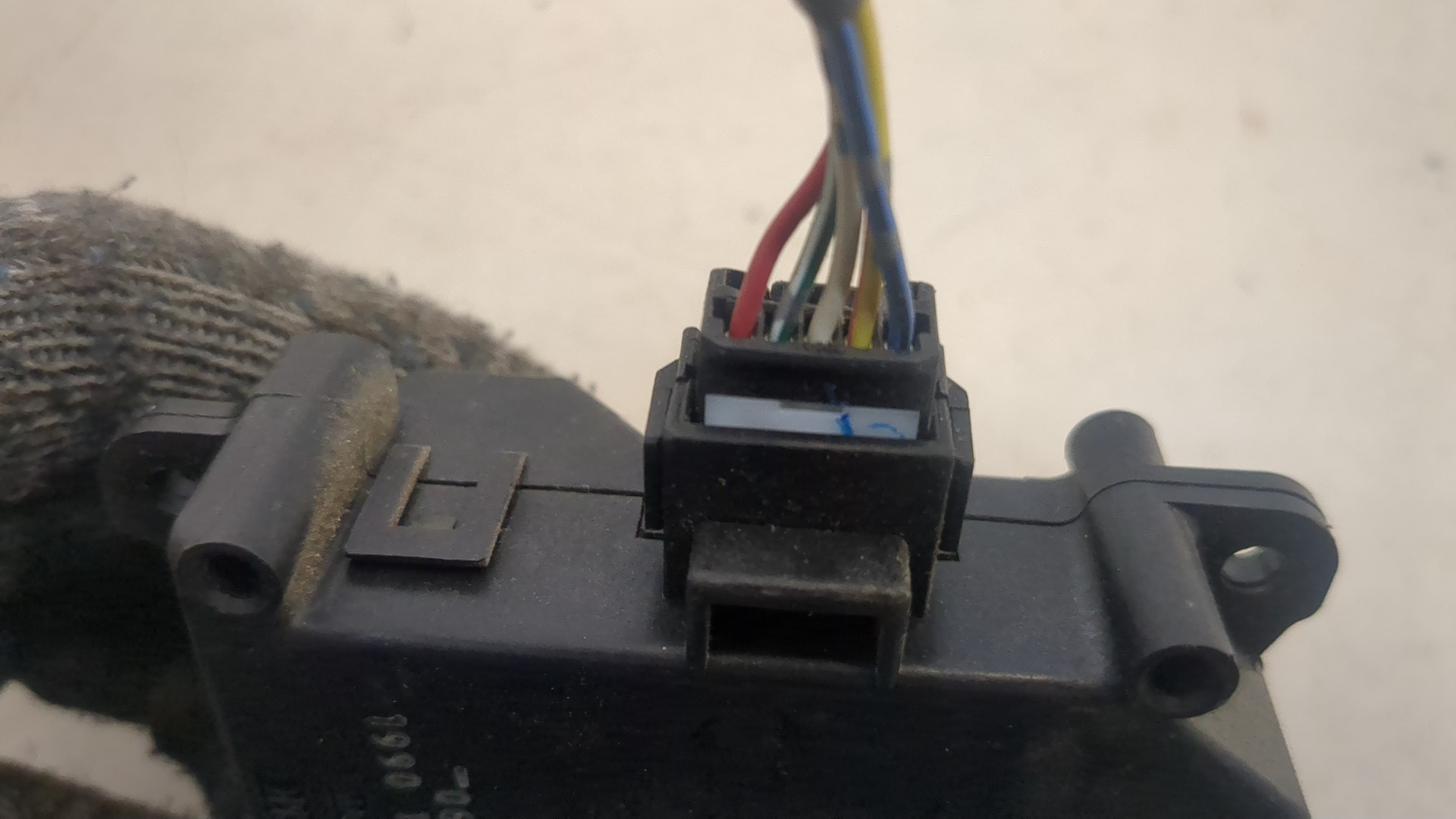 Моторчик заслонки печки