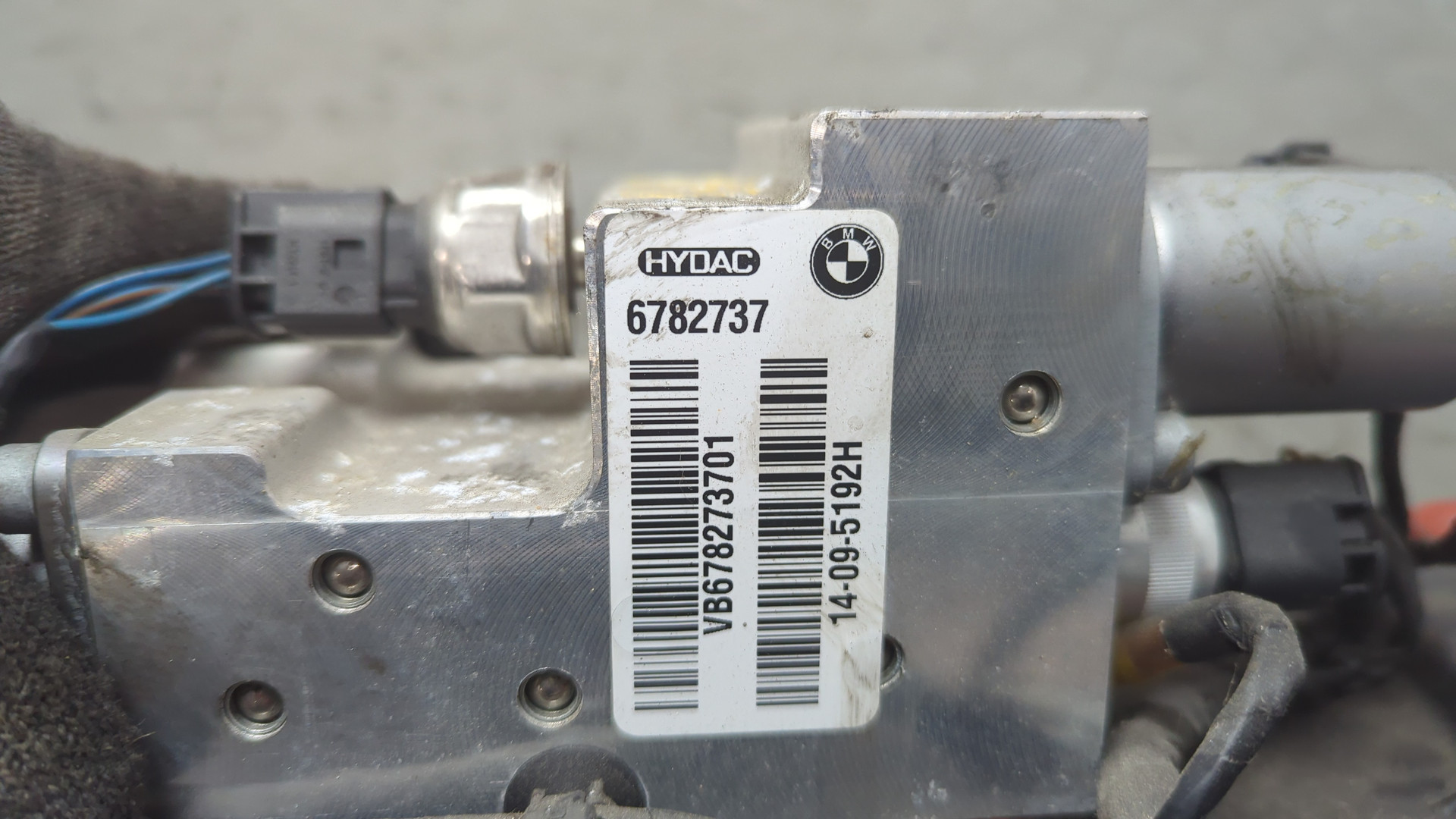 Блок клапанов