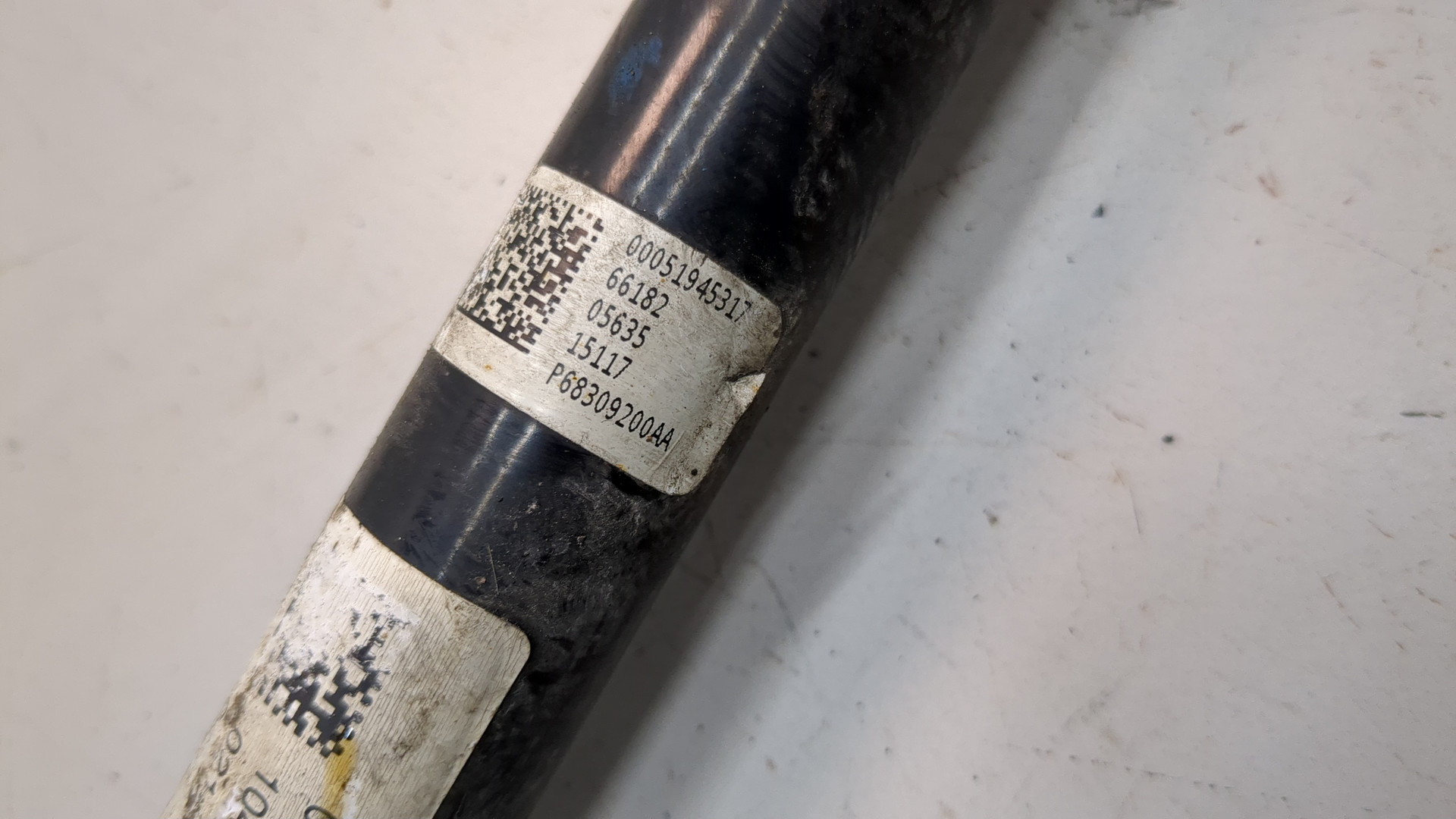 Рычаг задний