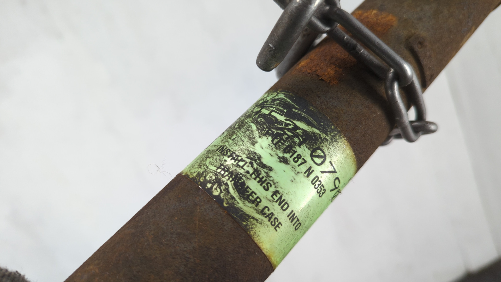 Вал карданный задний