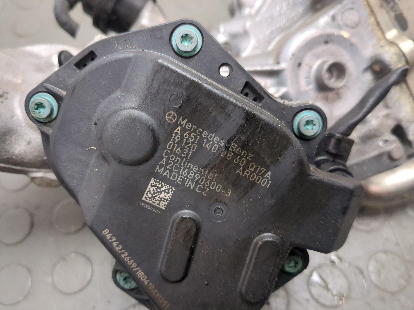 Клапан рециркуляции выхлопных газов (EGR)