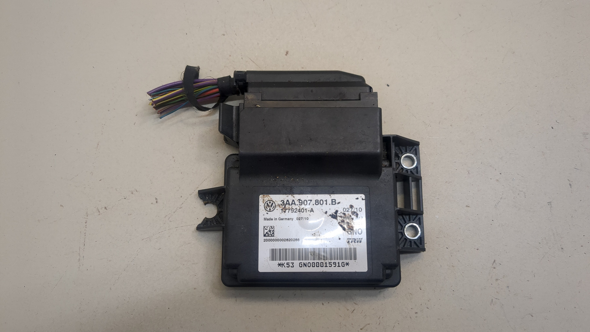 Блок управления парковочным тормозом