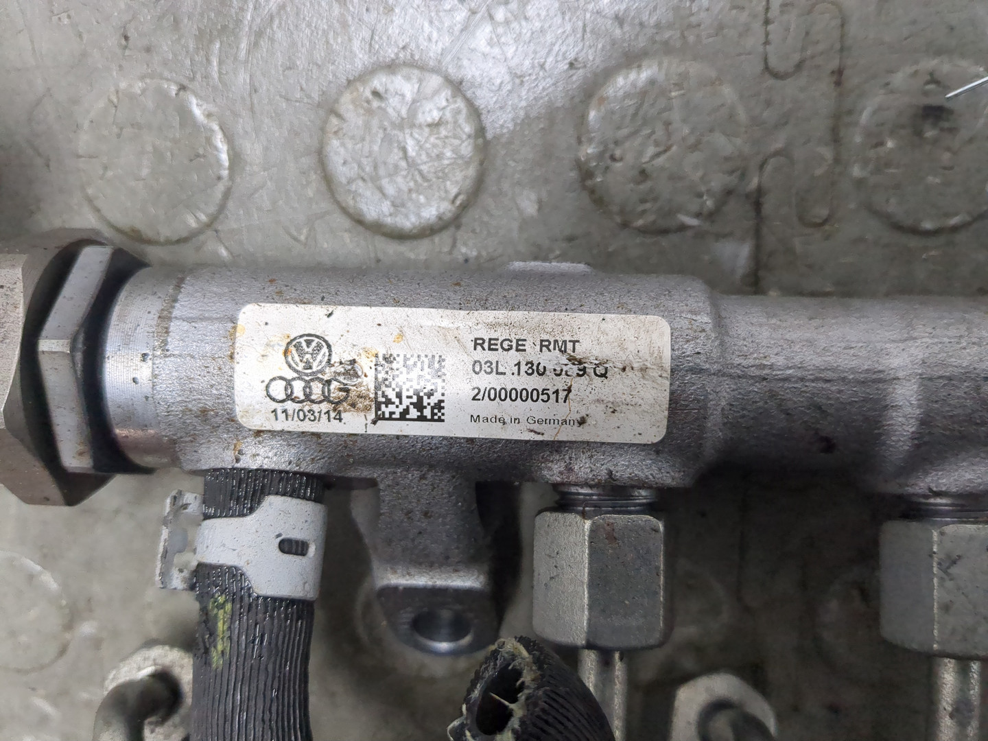 Рейка топливная (рампа)