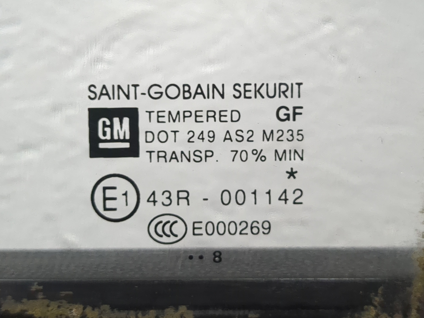 Дверь задняя левая