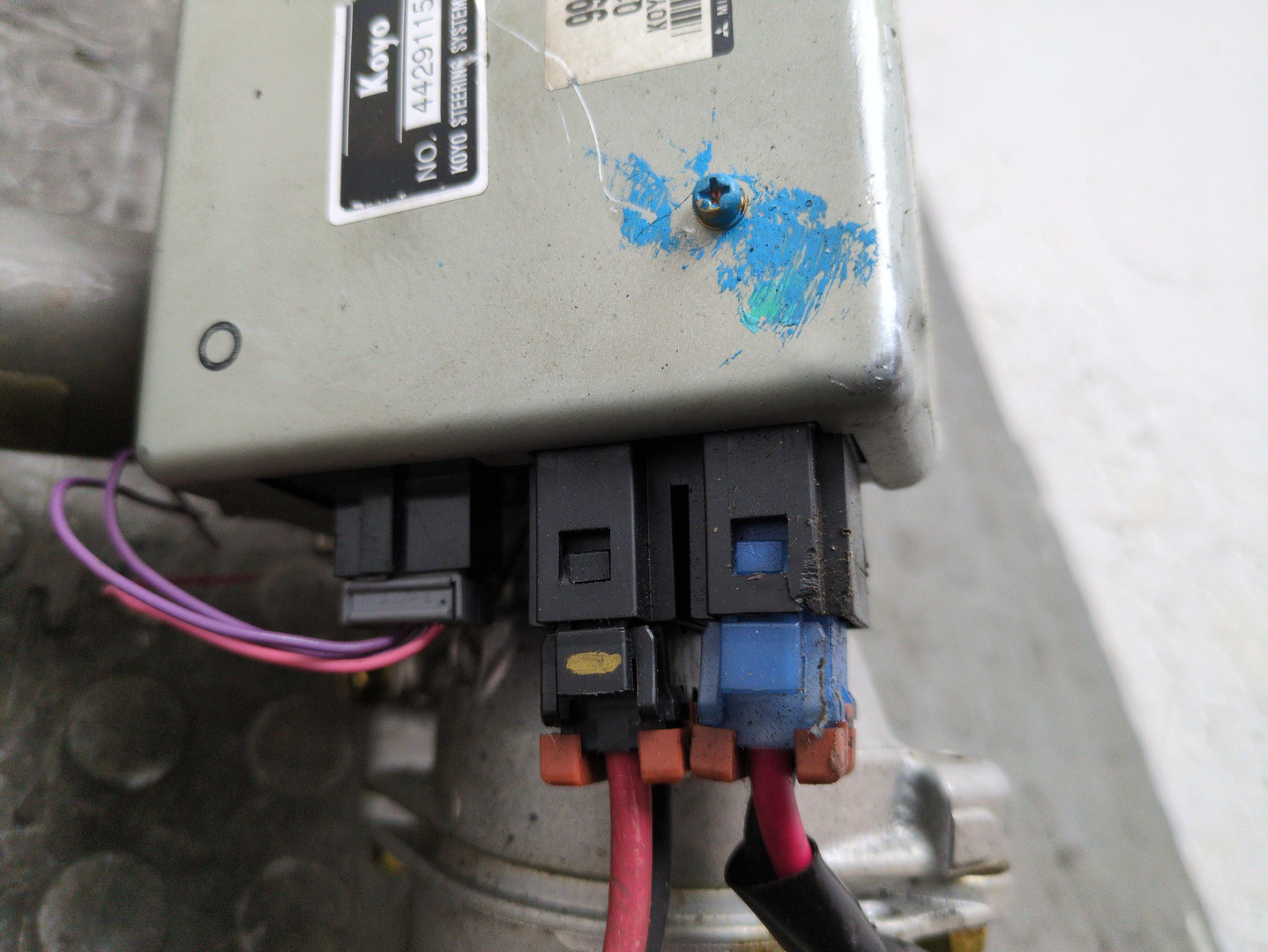 Серводвигатель рулевой рейки