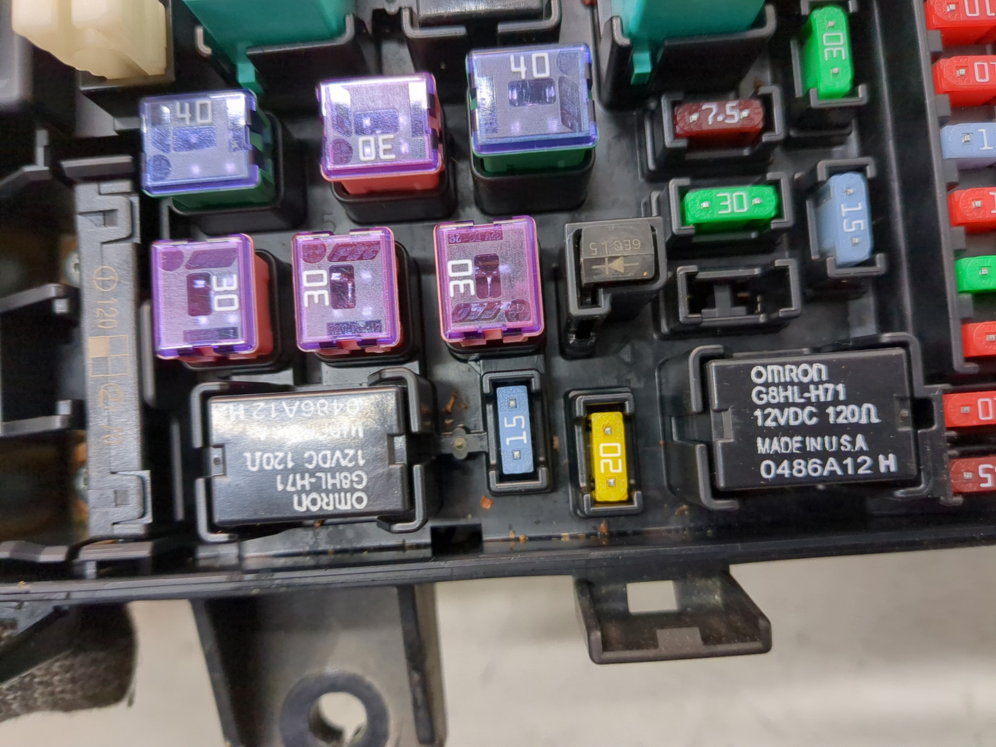 Блок предохранителей