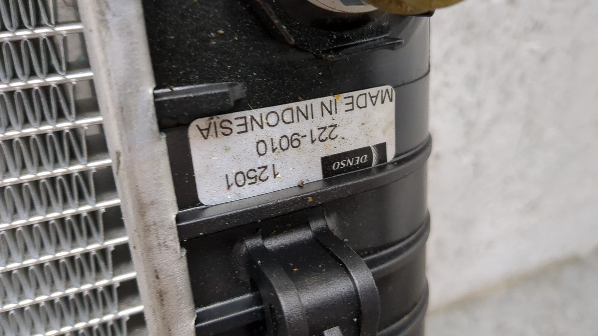 Радиатор охлаждения двигателя основной