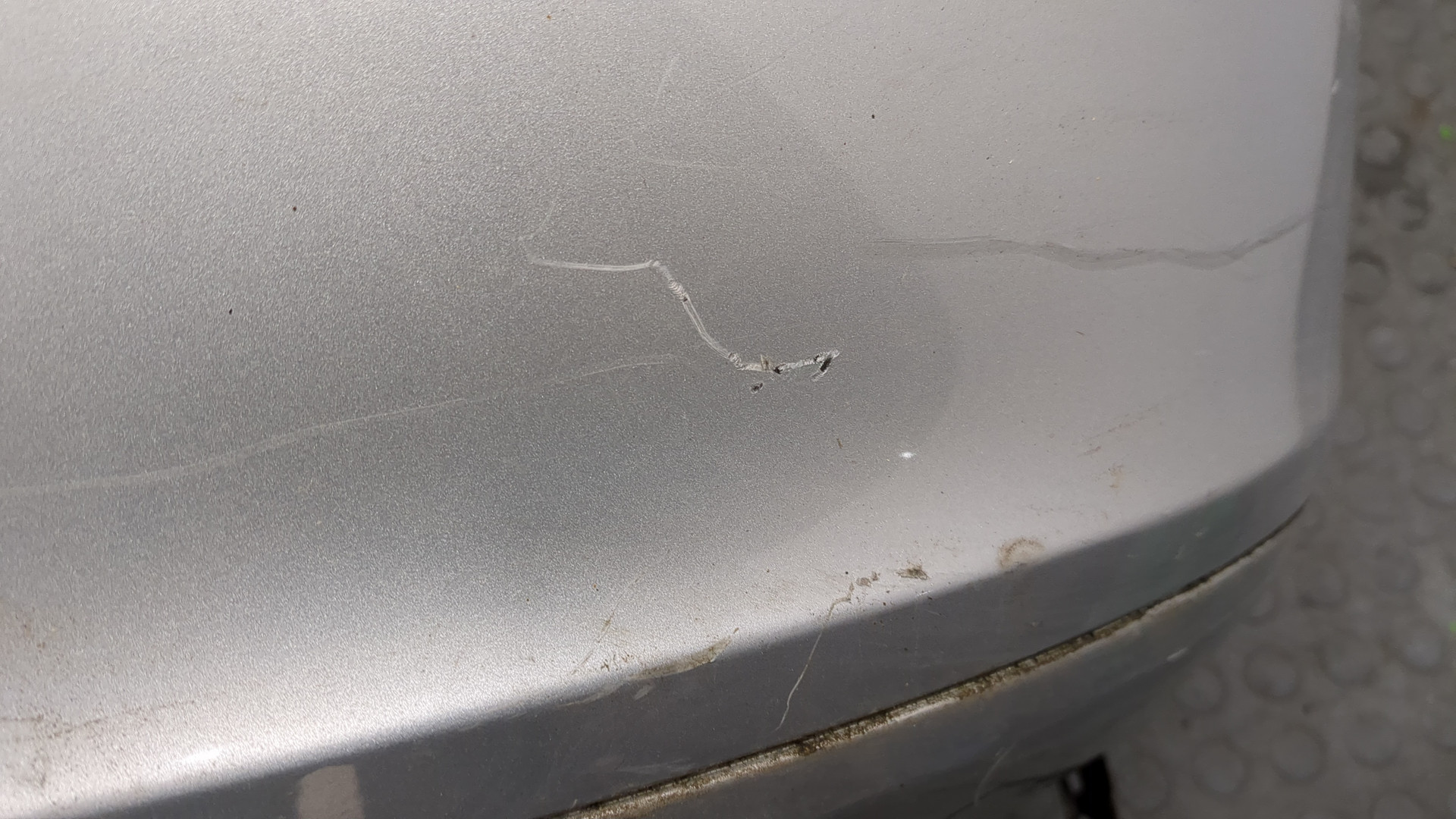 Бампер задний