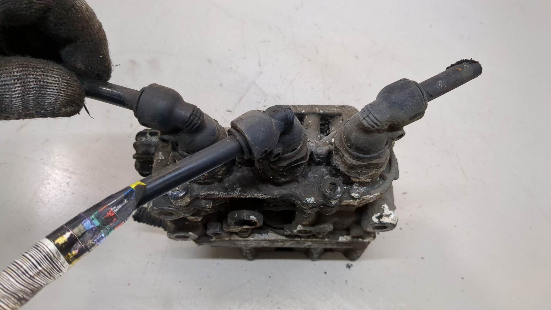 Кран уровня пола