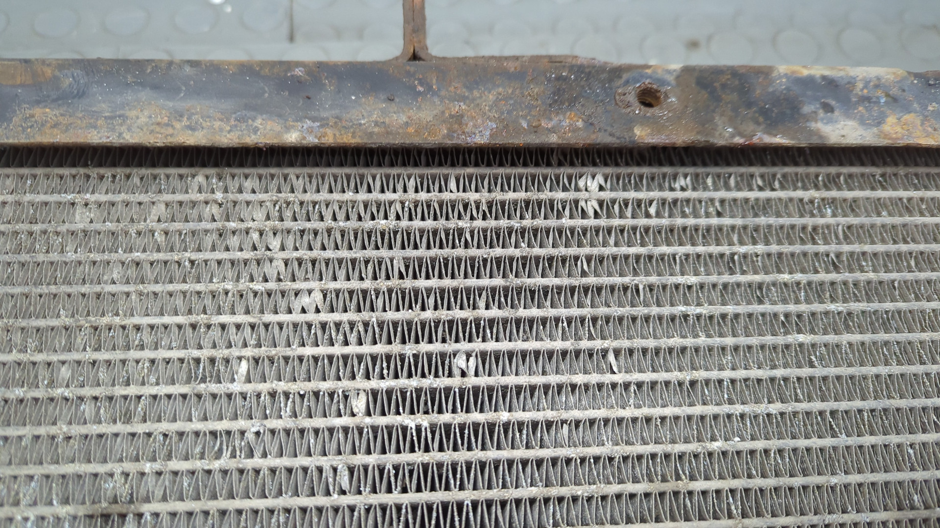 Радиатор охлаждения двигателя основной