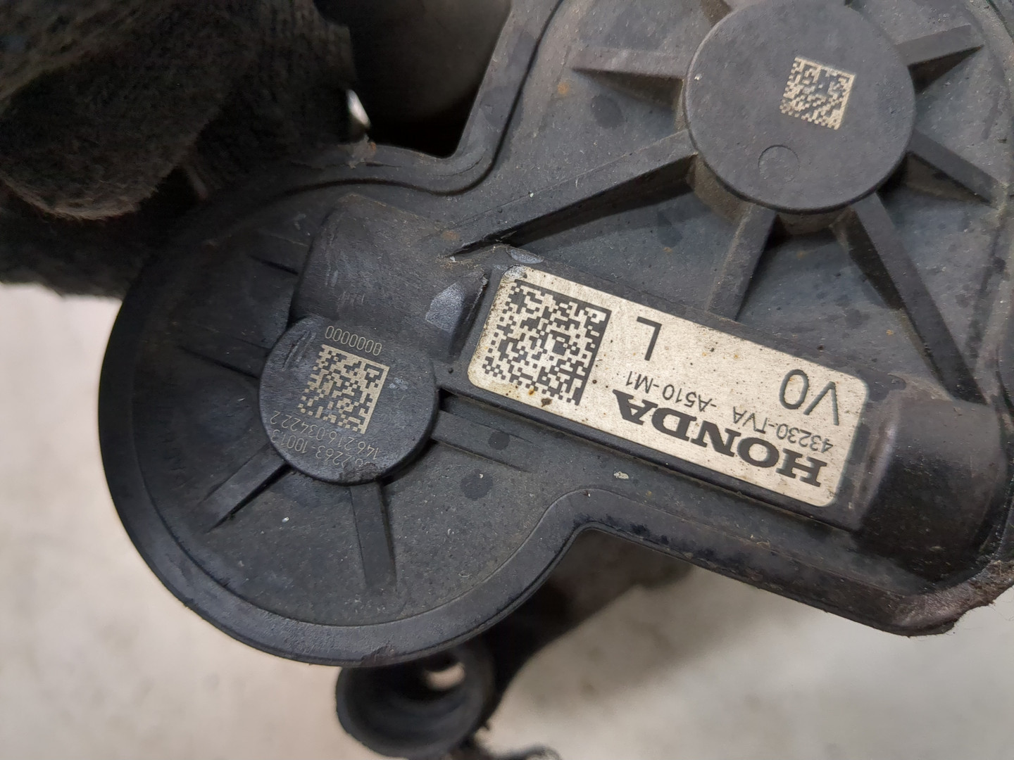 Суппорт задний левый