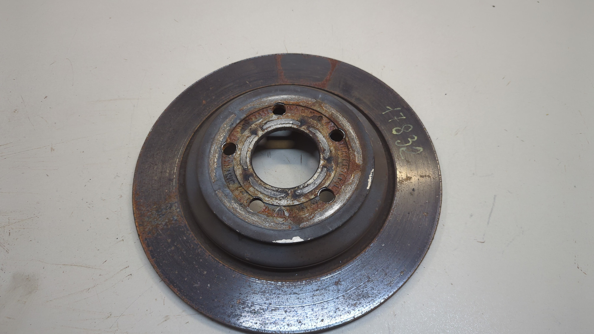 Диск тормозной задний