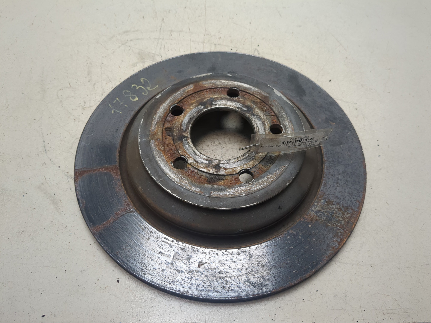 Диск тормозной задний