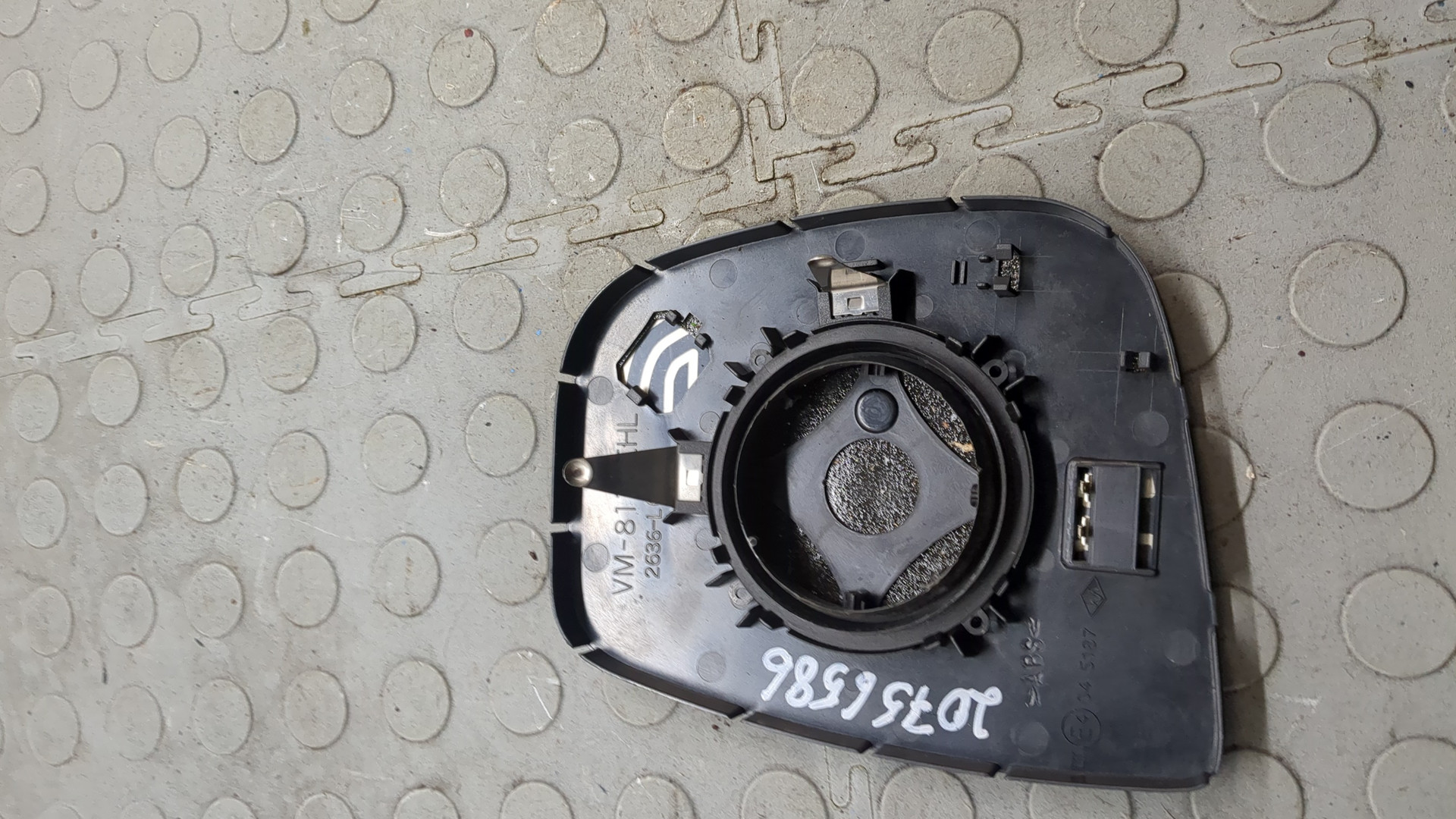 Стекло зеркала электрического левого