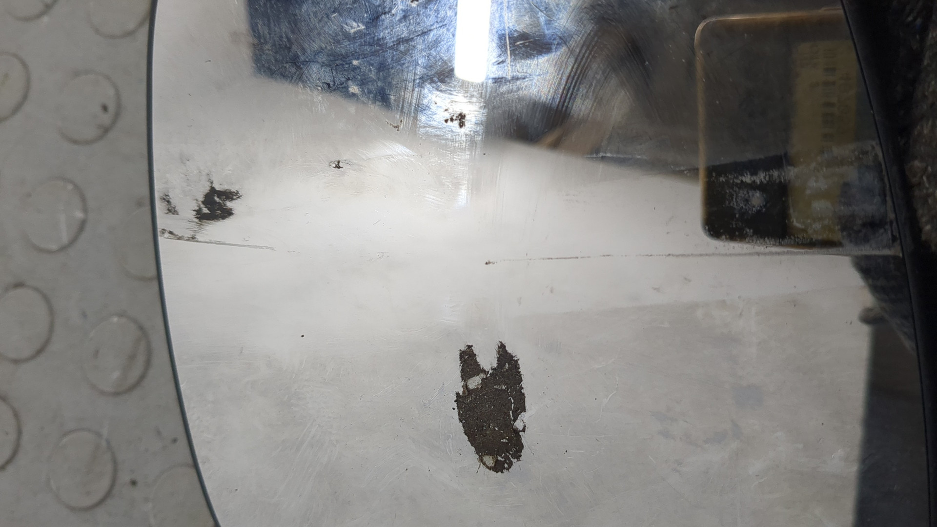 Стекло зеркала электрического левого