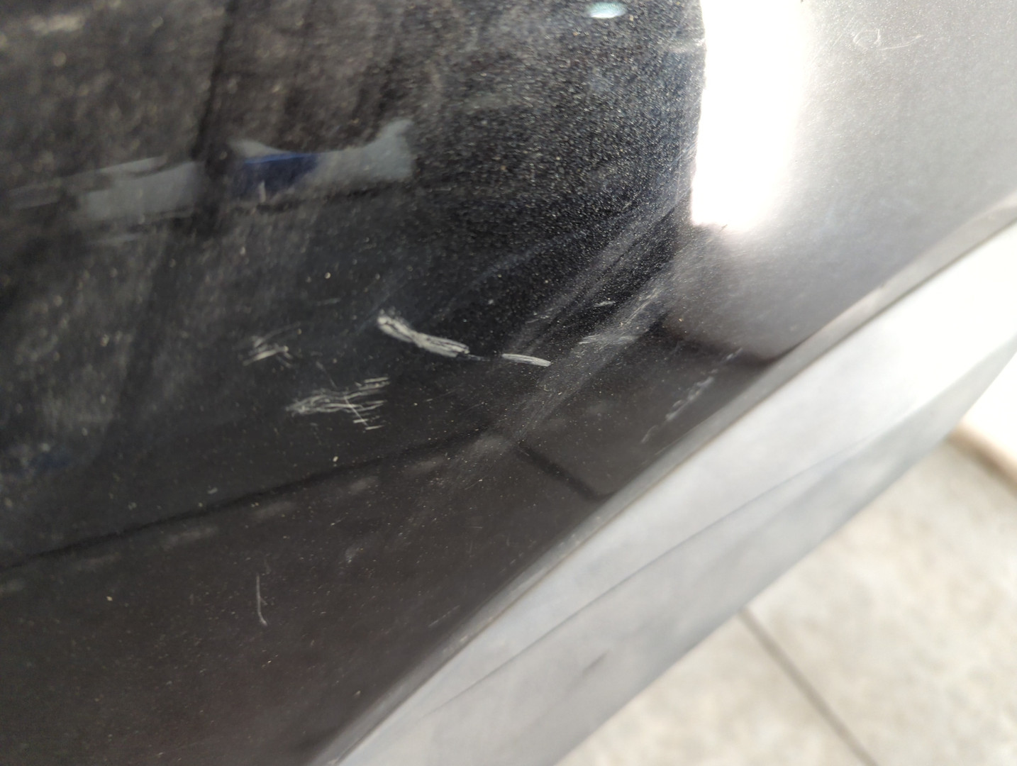 Дверь задняя левая