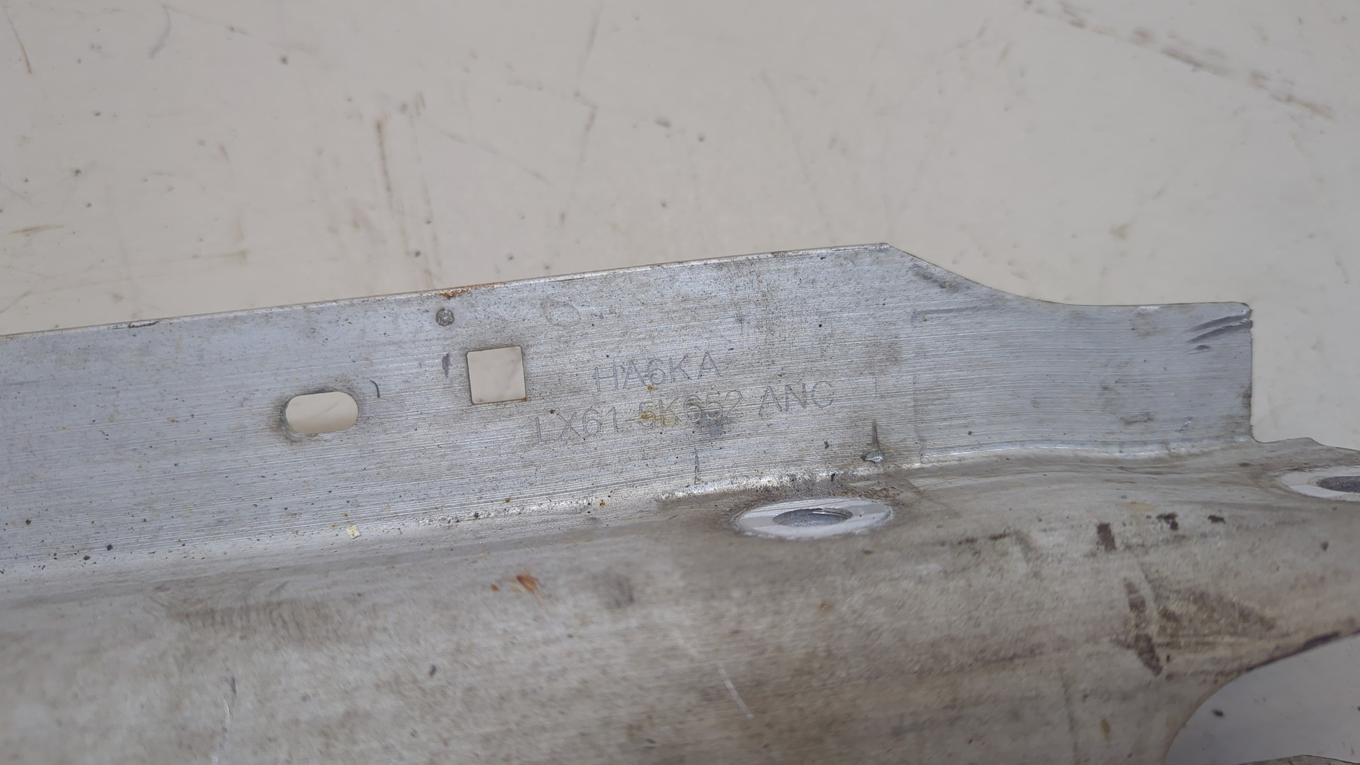 Рычаг задний