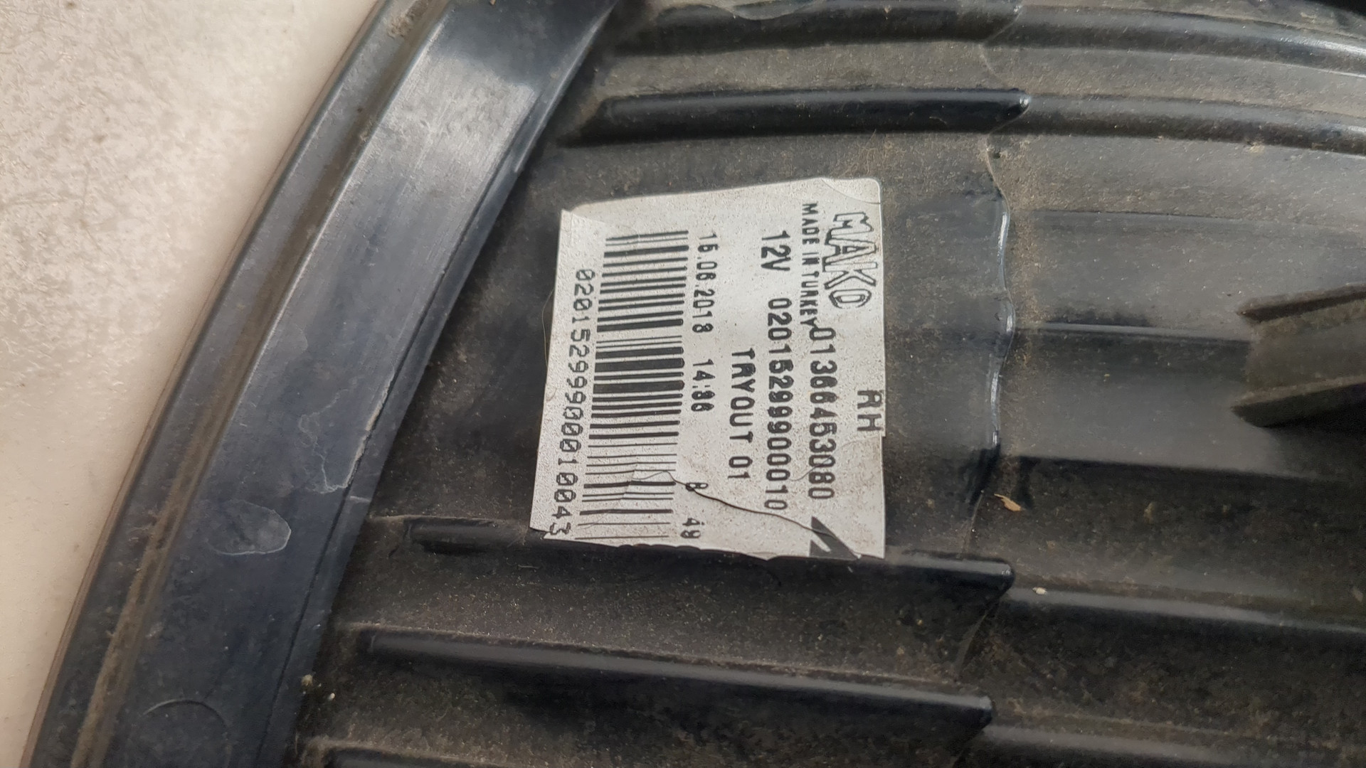 Фонарь задний правый